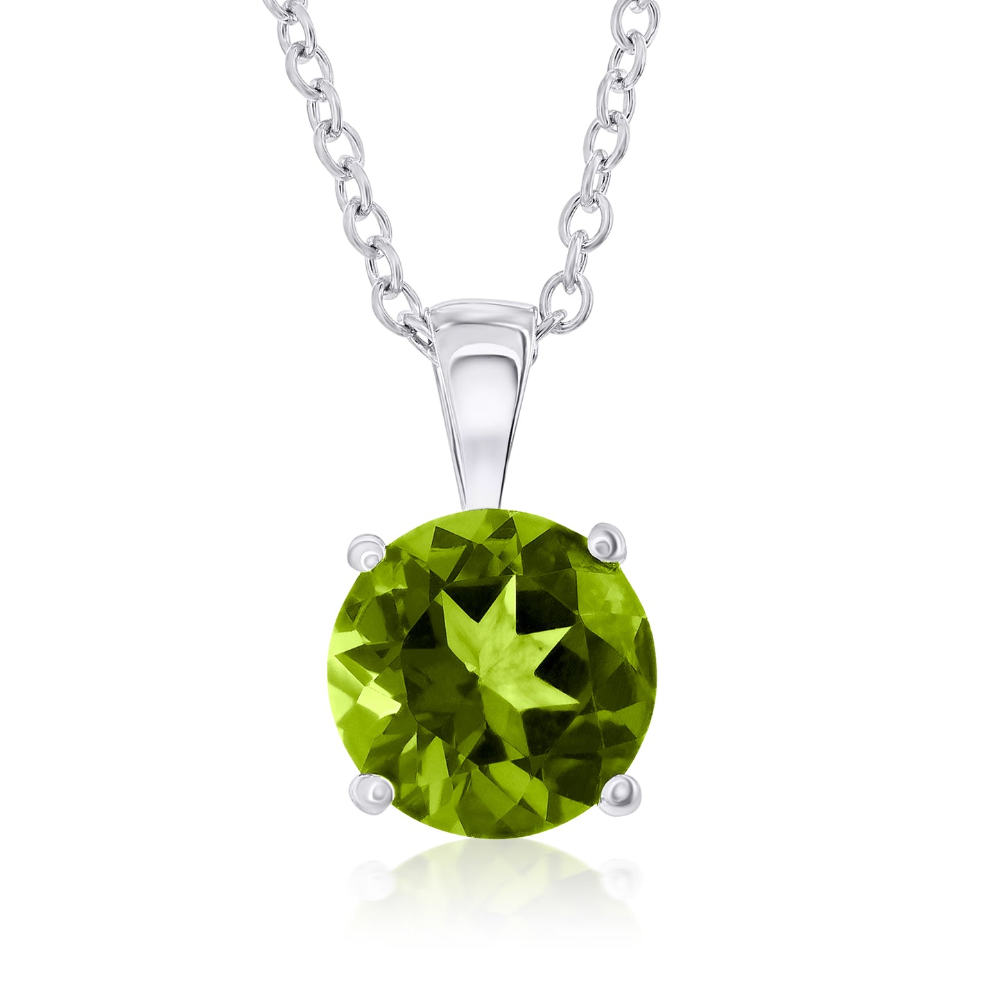 Smyth Jewelers 14k Gold Peridot Pendant Necklace