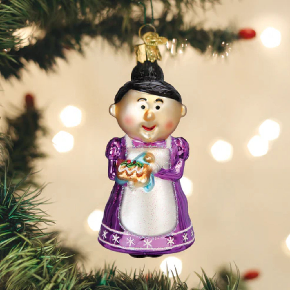 Old World Christmas Cheery Mrs. Claus Ornament