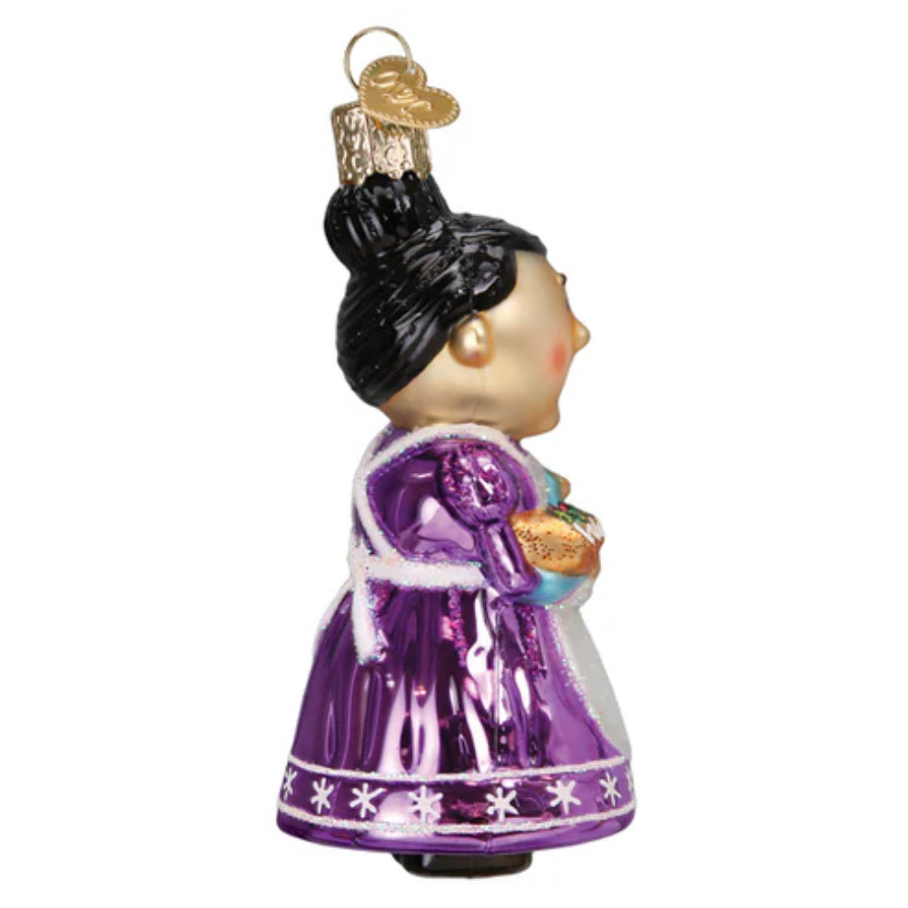 Old World Christmas Cheery Mrs. Claus Ornament