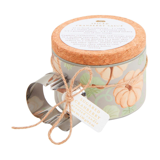 Mud Pie Gray Pumpkin Recipe Candle