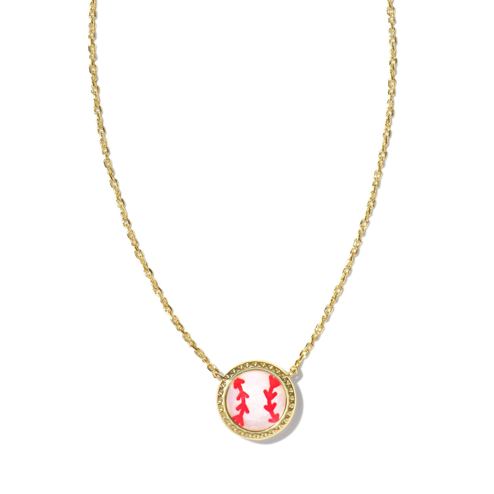 Kendra Scott Baseball Short Pendant Necklace