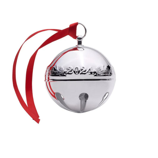 Wallace 2024 Sleigh Bell Ornament- 54th Edition Silver Plate