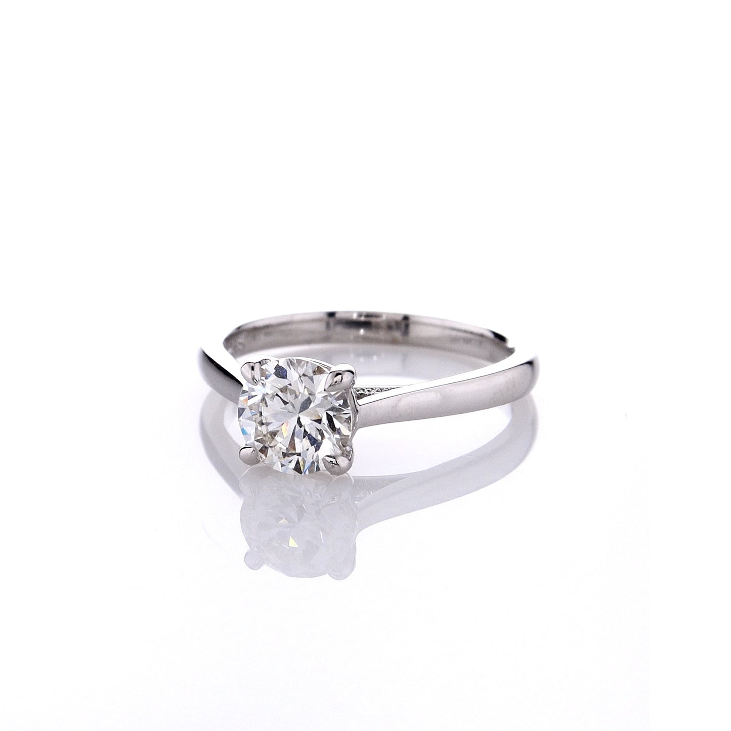 Smyth Signature 1.00ct JSI1 Smyth Ex Ex Ex Solitaire Engagement Ring