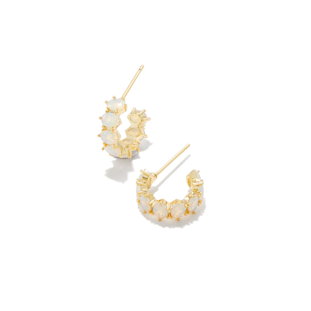 Kendra Scott Cailin Crystal Huggie Earrings