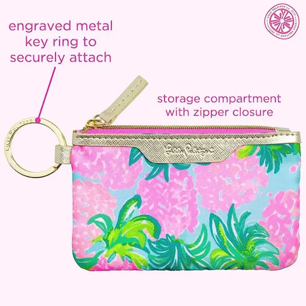 Lilly Pulitzer ID Case Pineapple Shake Smyth Jewelers