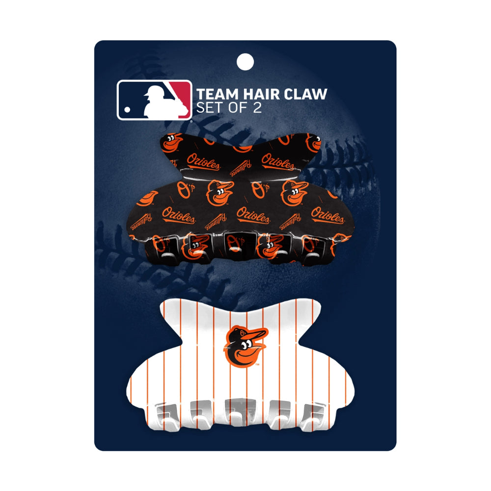 Little Earth Productions MLB Baltimore Orioles Team Hair Claw Set