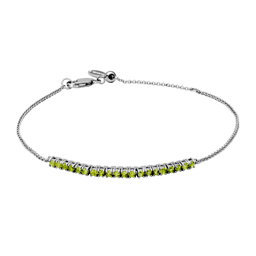 Samuel B. Dazzle Gemstone Adjustable Bracelet