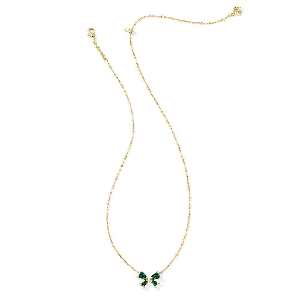 Kendra Scott Blair Bow Small Short Pendant Necklace