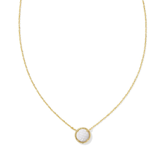 Kendra Scott Volleyball Short Pendant Necklace