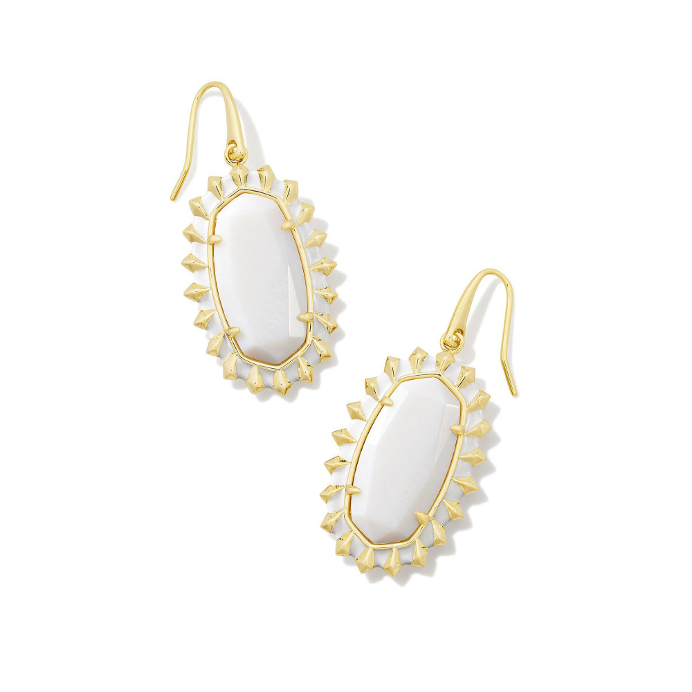 Kendra Scott Dani Color Burst Frame Drop Earrings