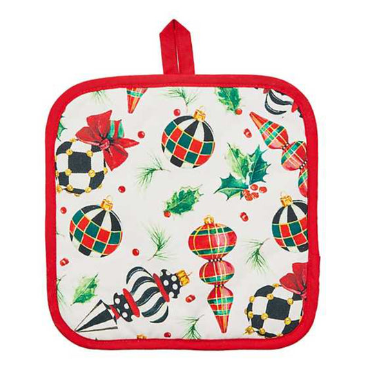 MacKenzie-Childs Deck the Halls Potholder