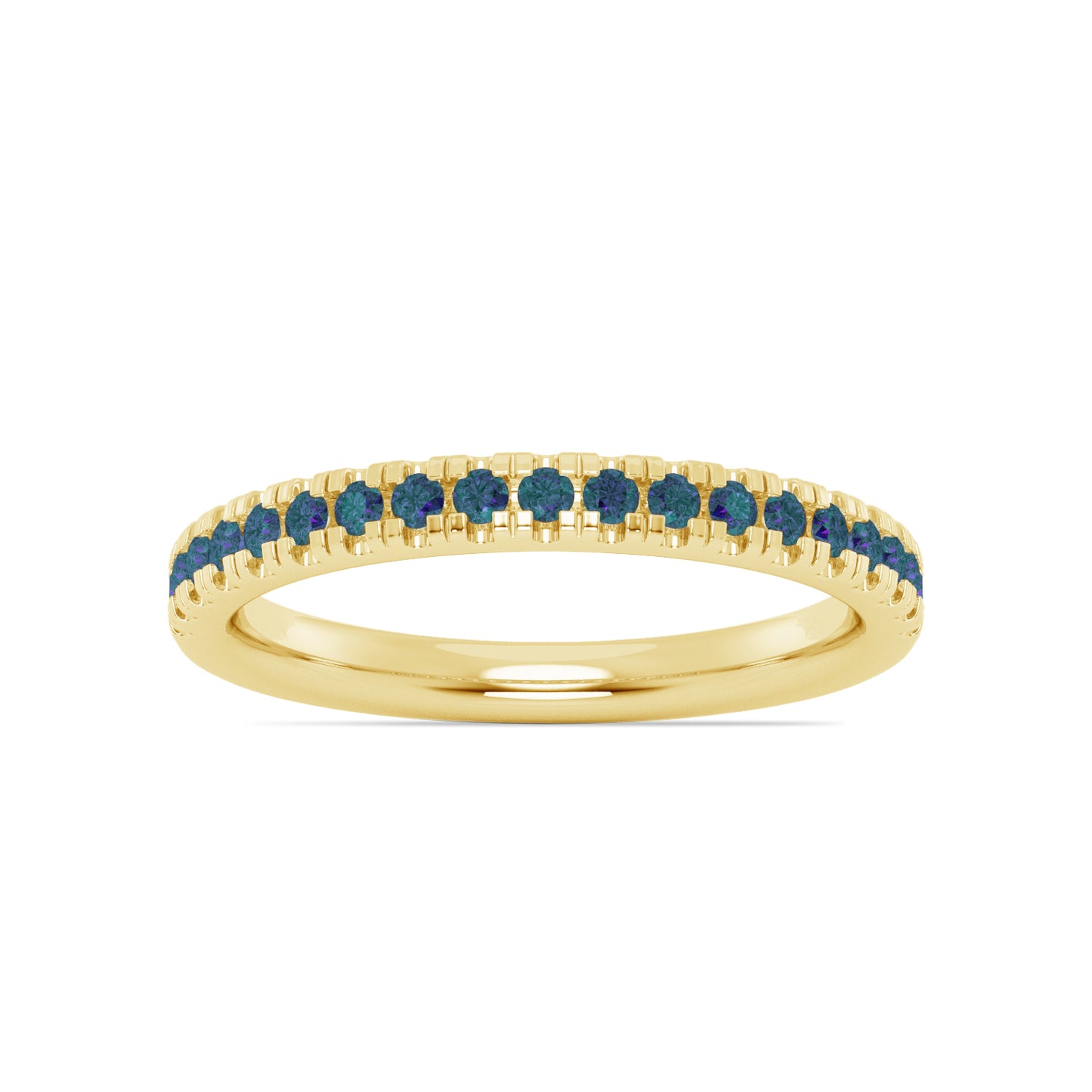 Smyth Jewelers Stackable Pavé Gemstone Ring