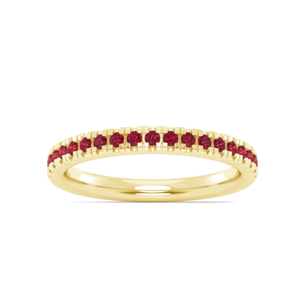 Smyth Jewelers Stackable Pavé Gemstone Ring