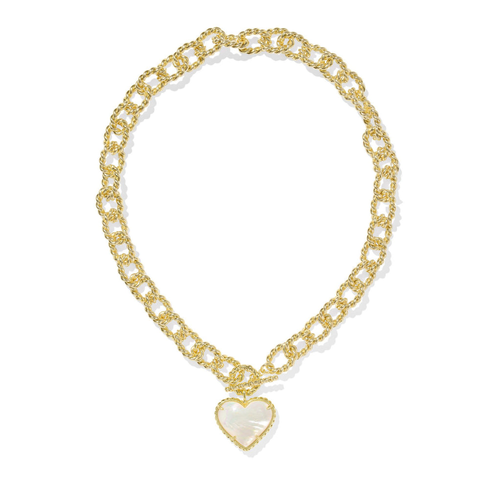 Kendra Scott Haisley Heart Statement Necklace