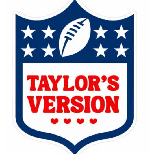 Taylor Swift Version NFL Sticker