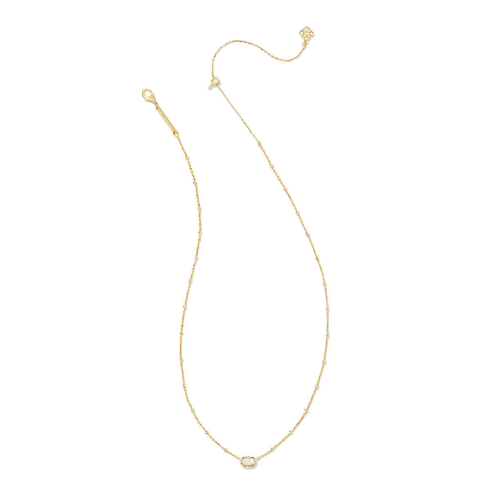 Kendra Scott Mini Elisa Satellite Short Pendant Necklace Gold Ivory   8168717c1e5fdabae192dca539bf574c 1 