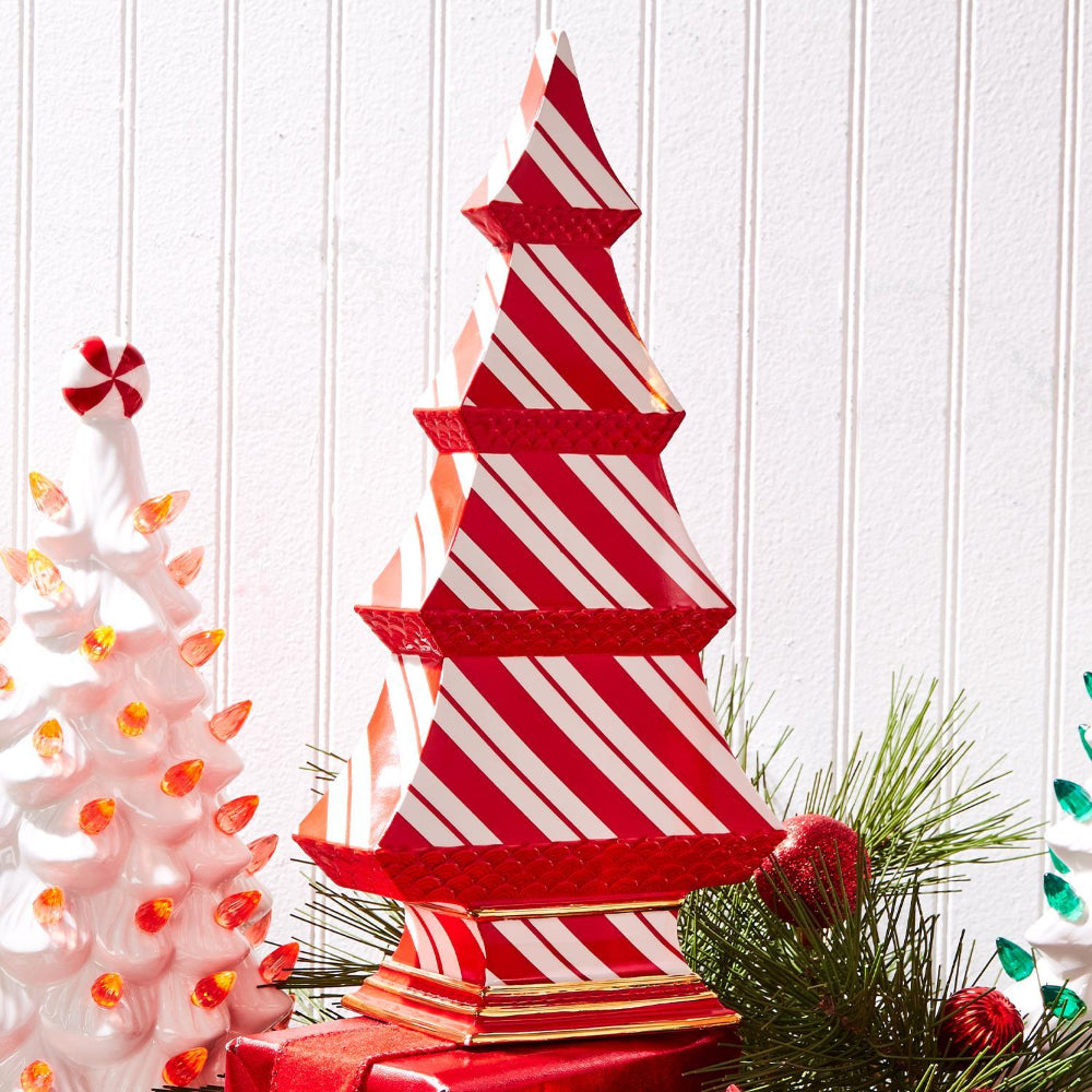 Two's Company Peppermint Twist Christmas Tree