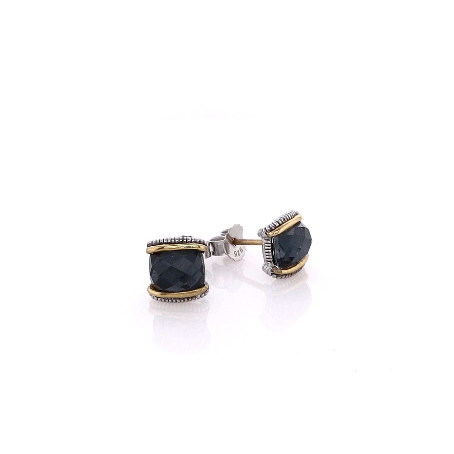 Judith Ripka Eternity Stud Earrings with Stones