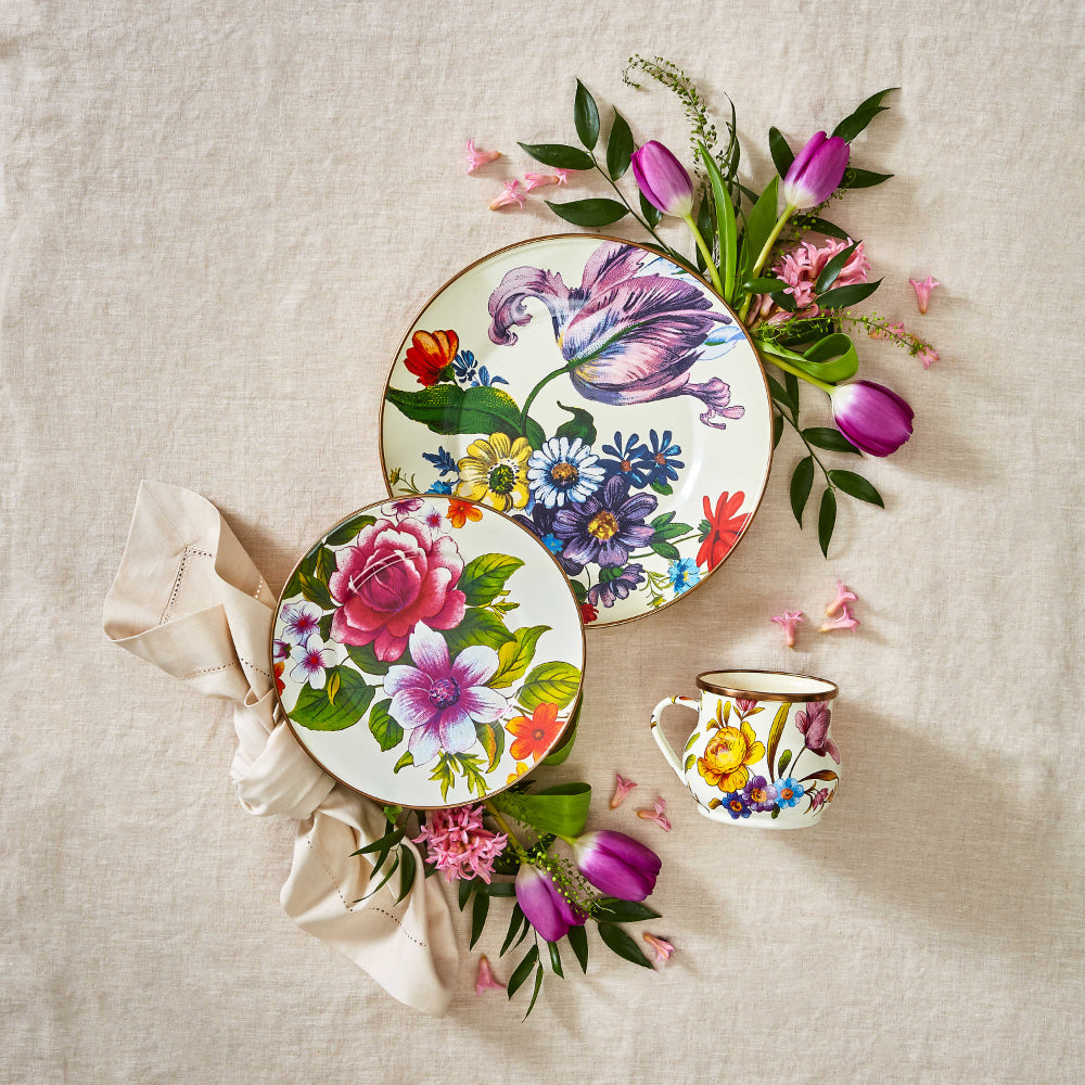 Mackenzie buy Childs Flower Market Dinner Plate