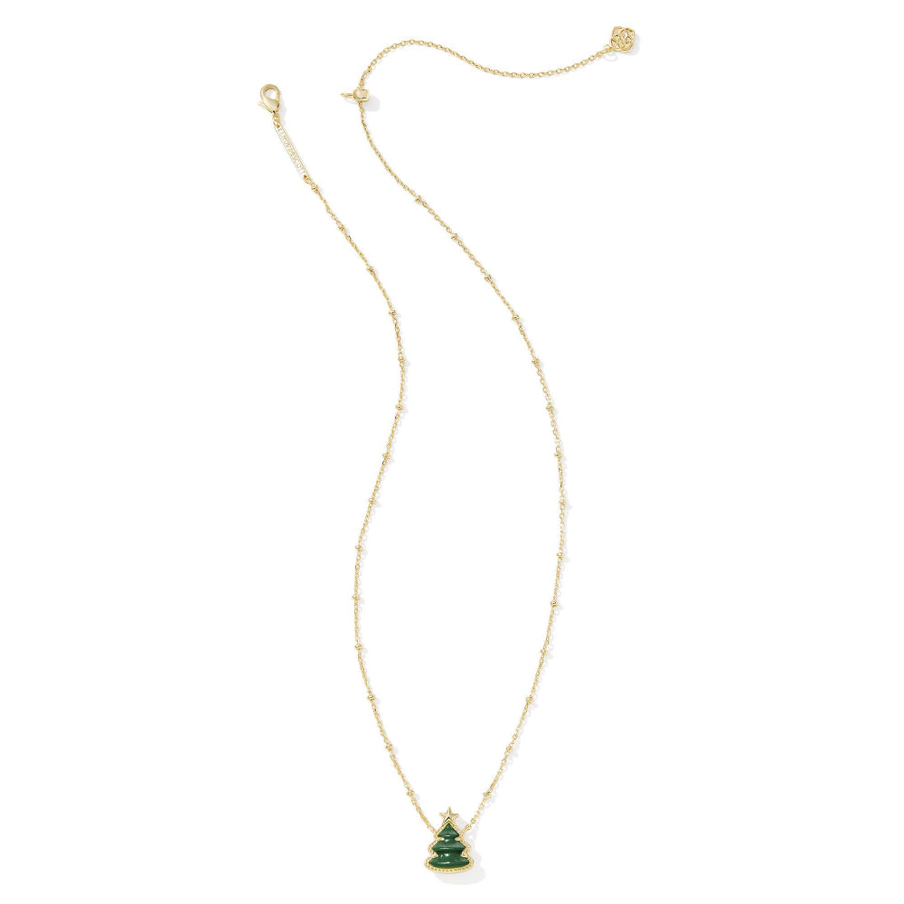 Kendra Scott Holiday Tree Short Pendant Necklace