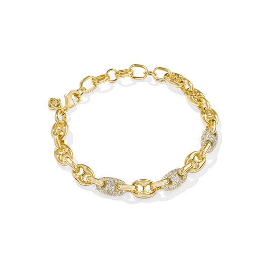 Kendra Scott Bailey Pave Chain Bracelet