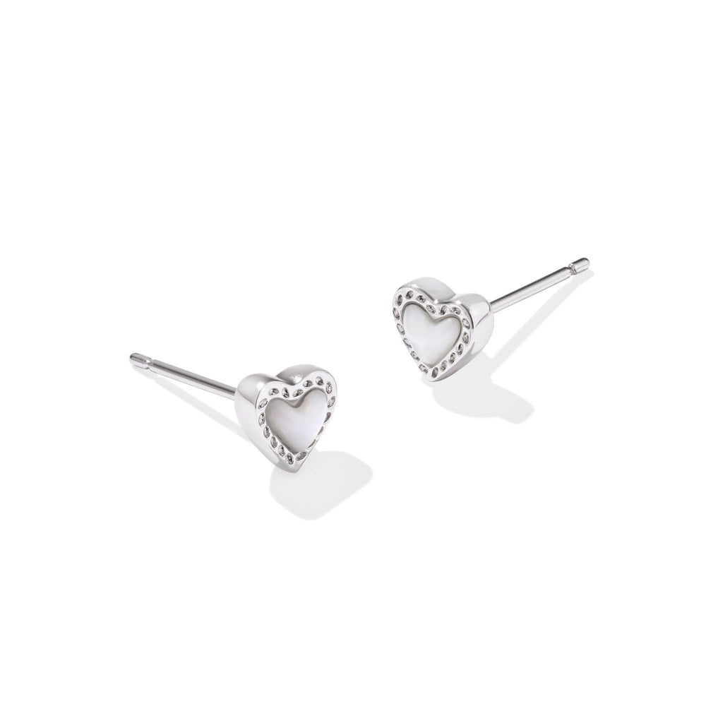 Kendra Scott Mini Ari Heart Stud Earrings