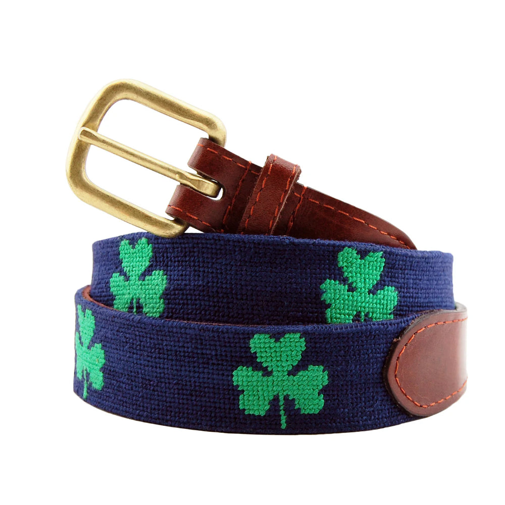 Smathers and Branson Shamrock Belt (Dark Navy)