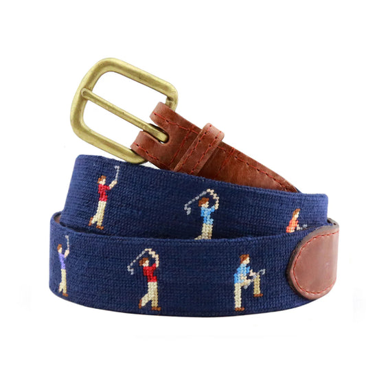 Smathers and Branson Mulligan Belt (Dark Navy)