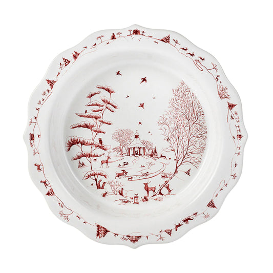 Juliska Country Estate Pie Dish-Winter Frolic