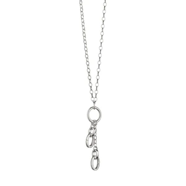 Monica Rich Kosann Design Your Own 18k Gold & Black Steel Charm Chain  Necklace, 2 Charm Stations