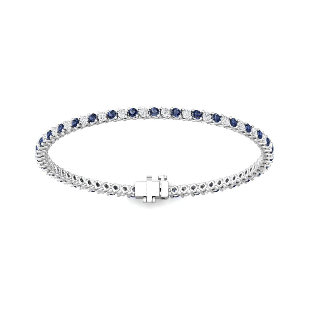 Martin Flyer Sapphire & Diamond Bracelet