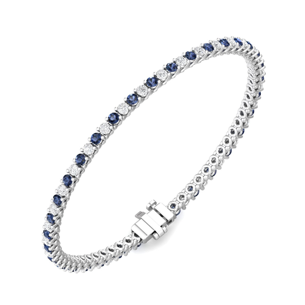 Martin Flyer Sapphire & Diamond Bracelet