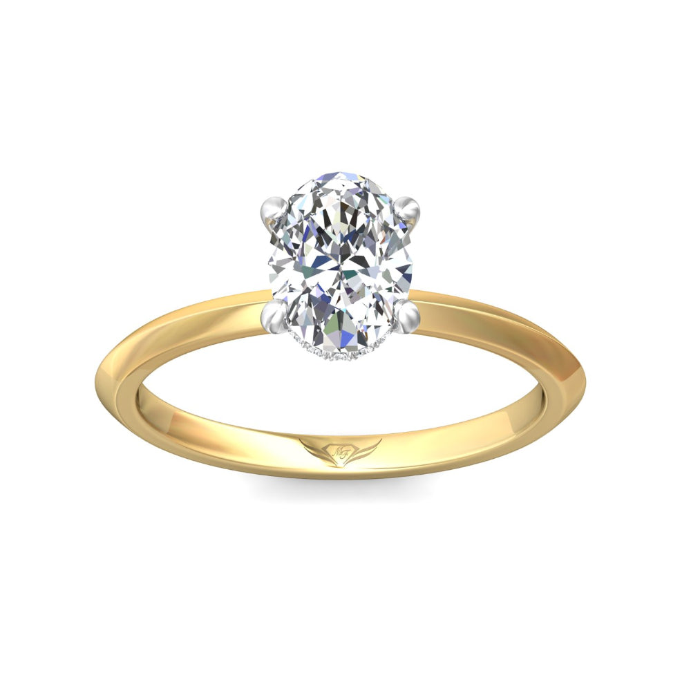 Martin Flyer Oval Diamond Solitaire Engagement Ring – Smyth Jewelers