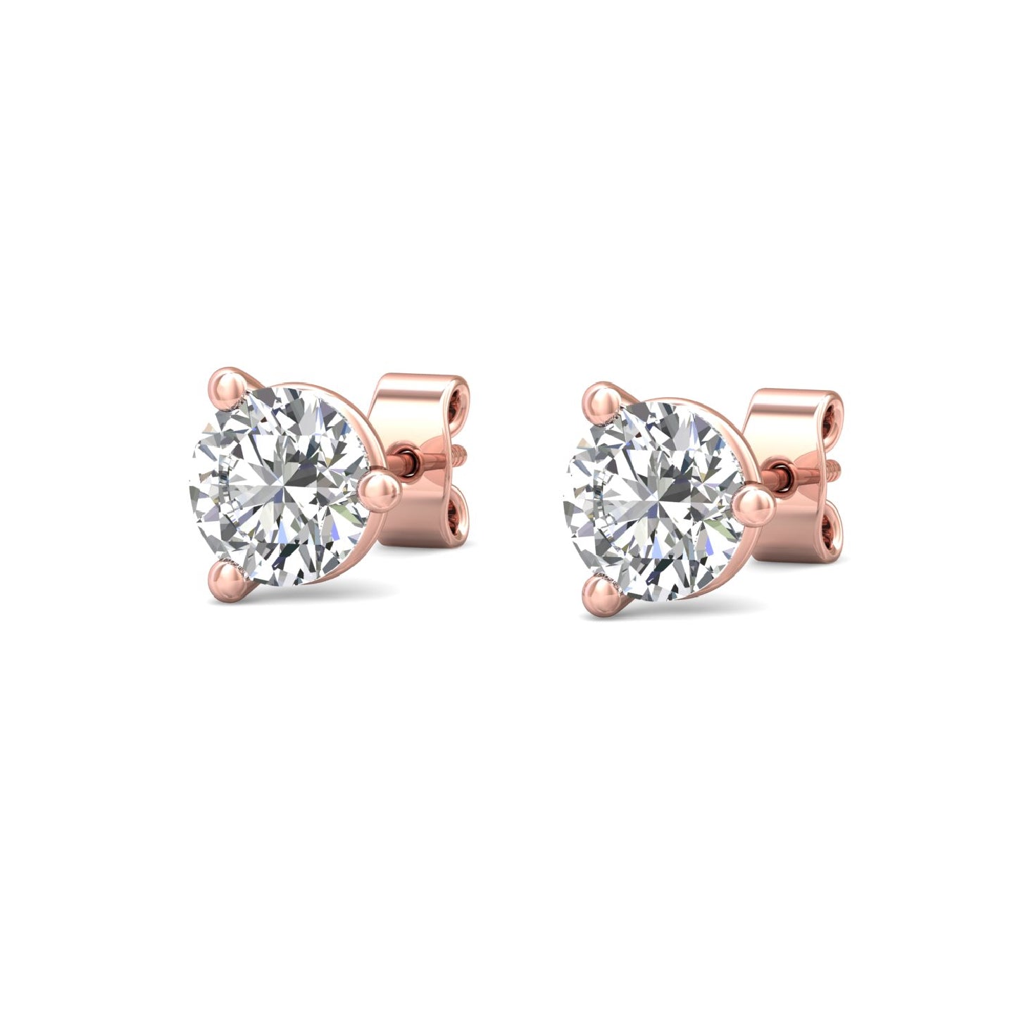 Smyth Diamond Classics 18k Gold Diamond Stud Earrings – Smyth Jewelers