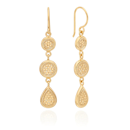 Anna Beck Classic Triple Drop Earrings