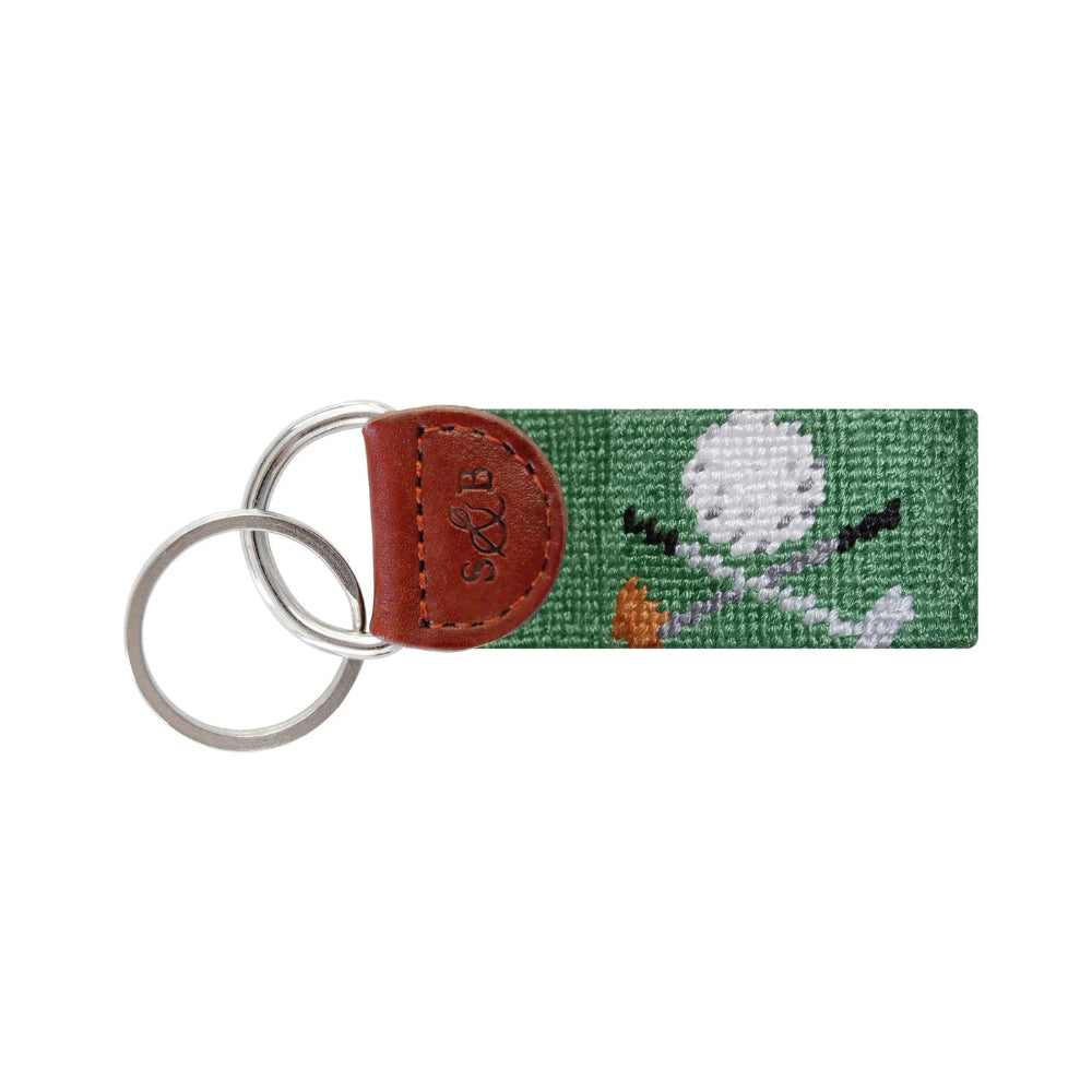 Smathers and Branson Golf Clubs Key Fob (Sage)