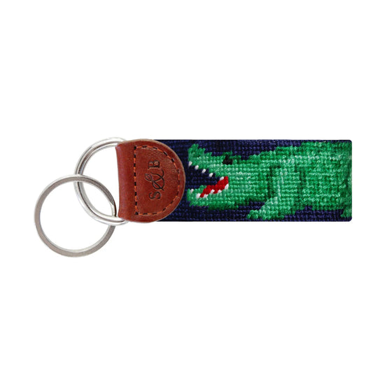 Smathers & Branson Gator Key Fob (Dark Navy)