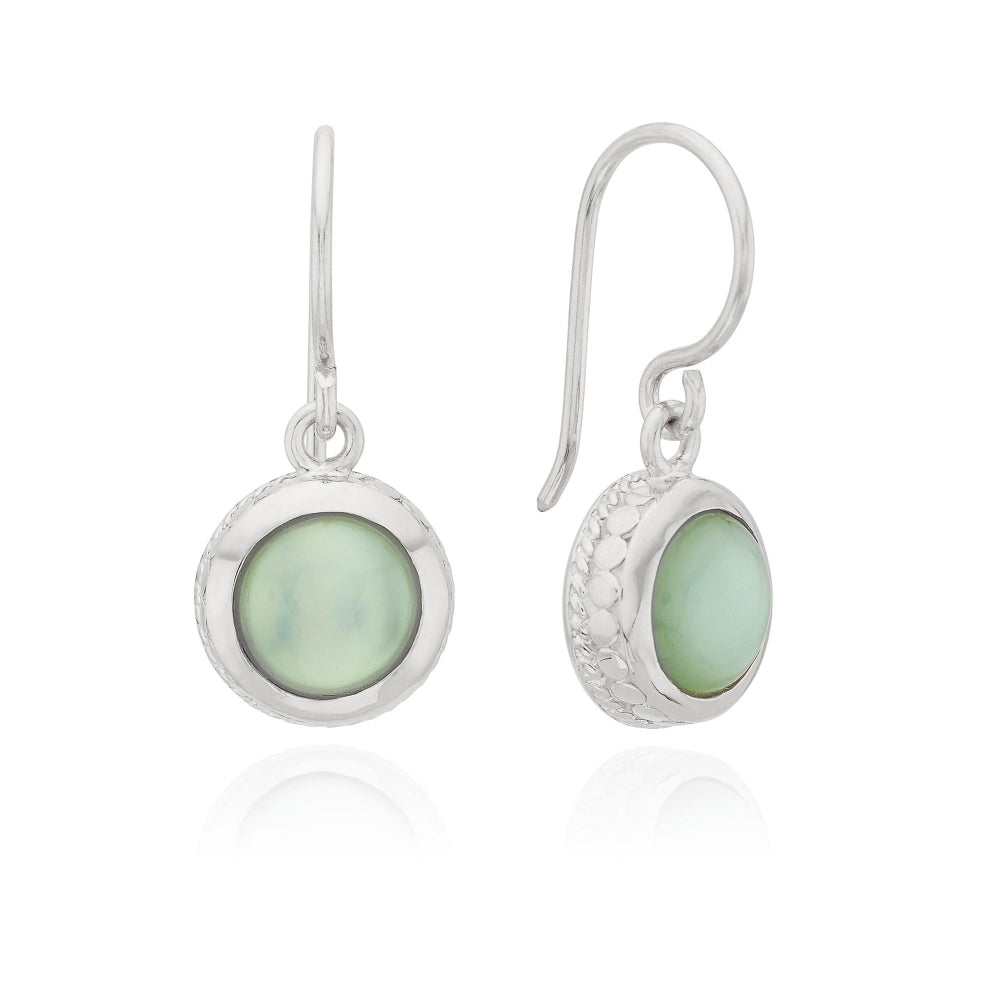 Anna Beck Green Quartz Drop Earrings