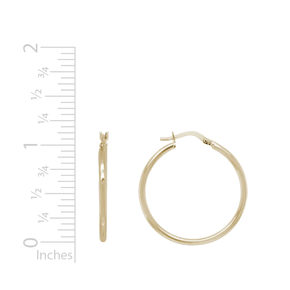 14kt Gold Hoop Earrings