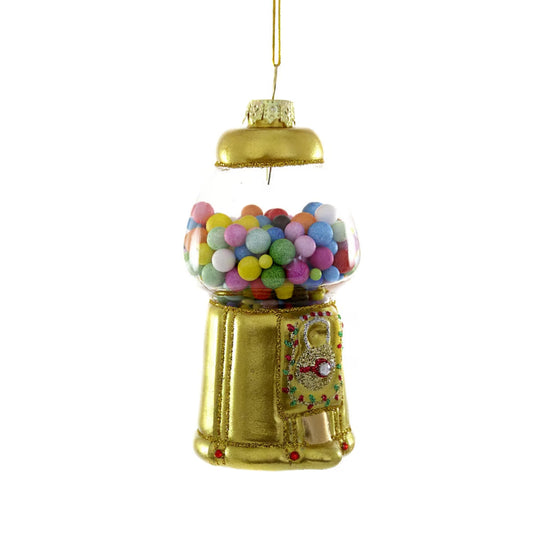 Cody Foster & Co Gilded Gumball Machine Ornament