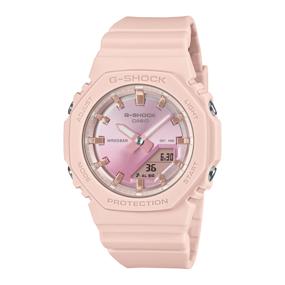 Casio G-Shock Ladies Analog-Digital Sunset Glow Watch