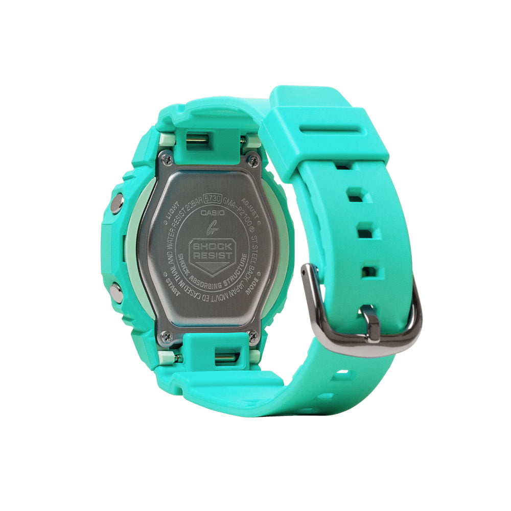 Casio G-Shock Ladies Analog-Digital - Teal Blue GMAP2100-2A