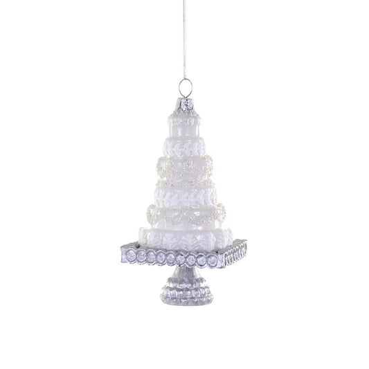 Cody Foster & Co Tiered Wedding Cake Ornament