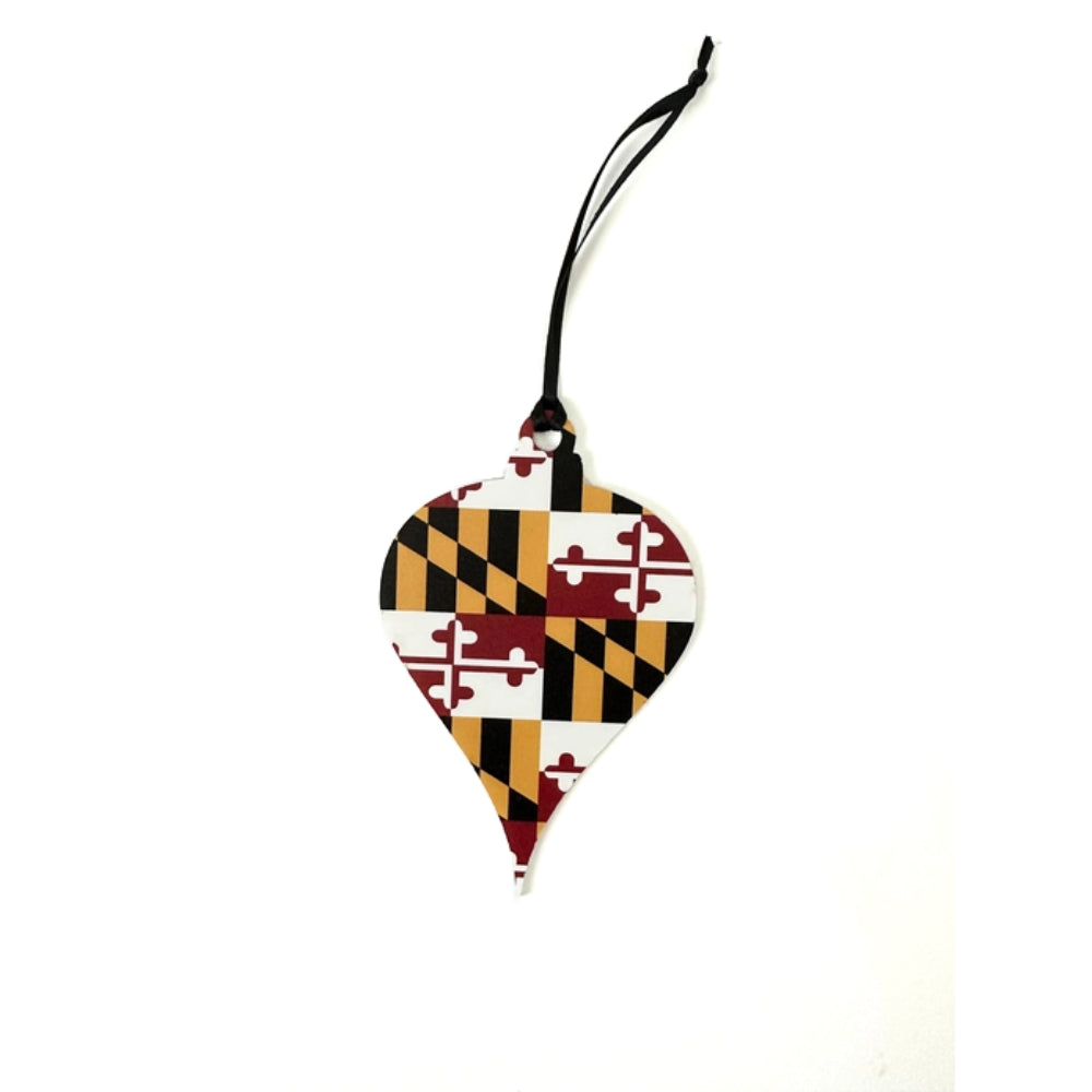 The House of Marigolds Maryland Flag Ornament