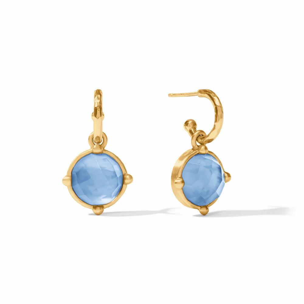 Julie Vos Honeybee Hoop & Charm Earring