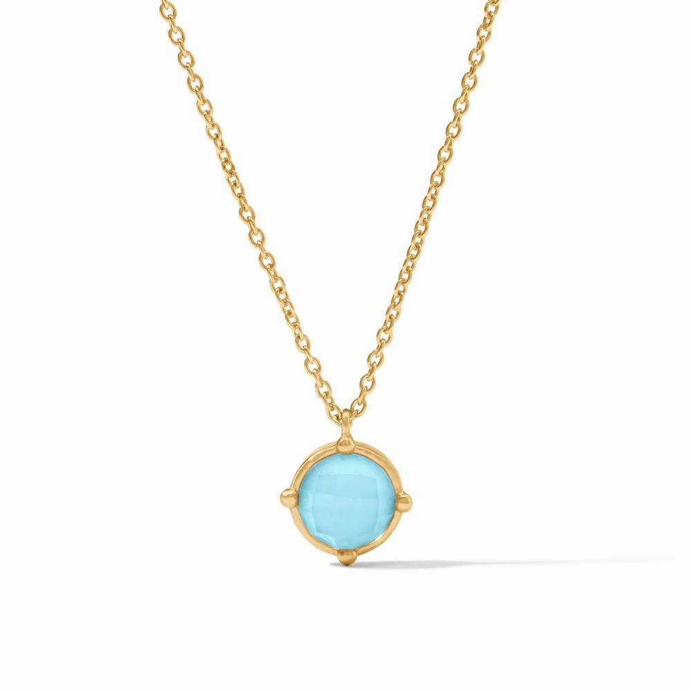 Julie Vos Honeybee Solitaire Necklace