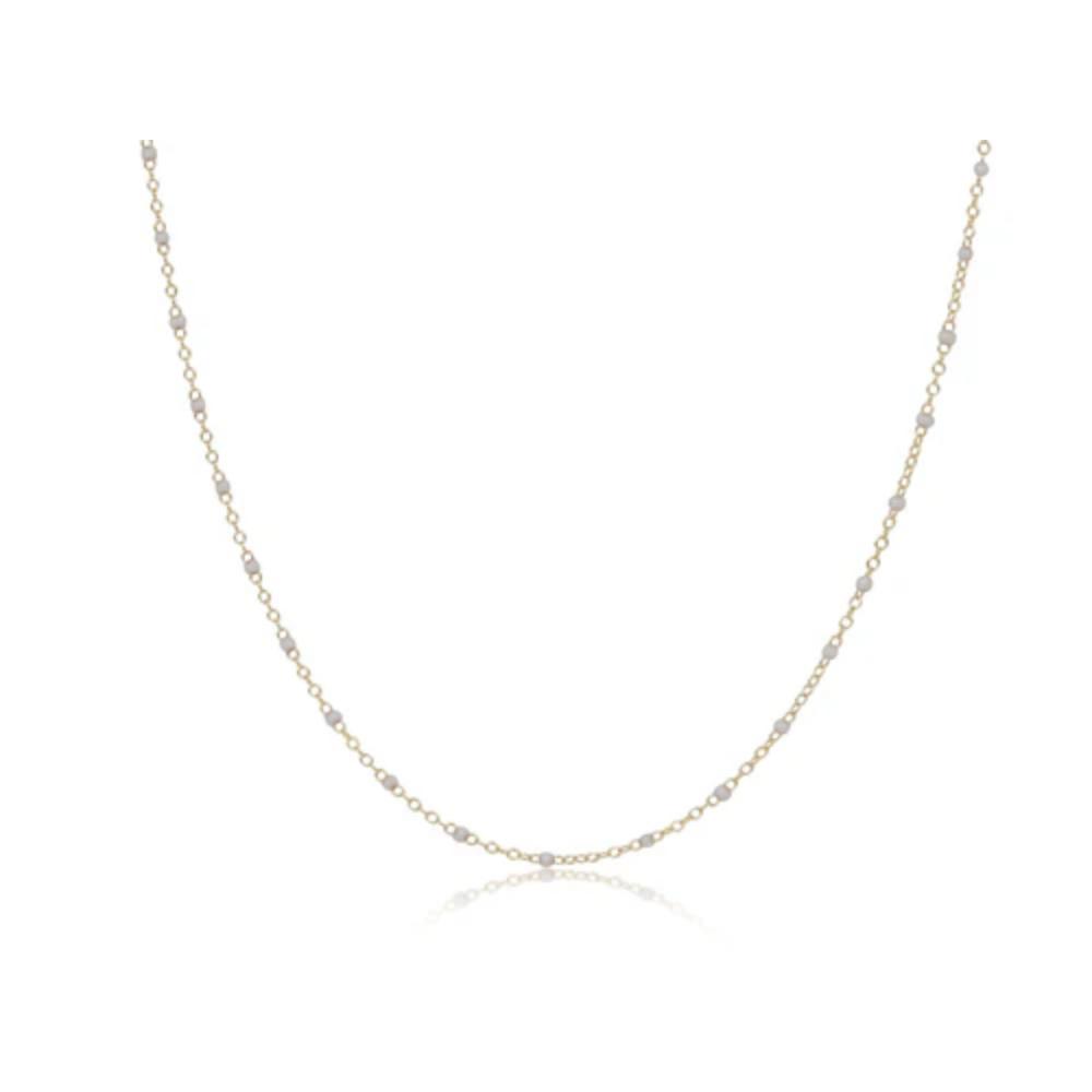 enewton Simplicity Chain Gold Choker - Pearl