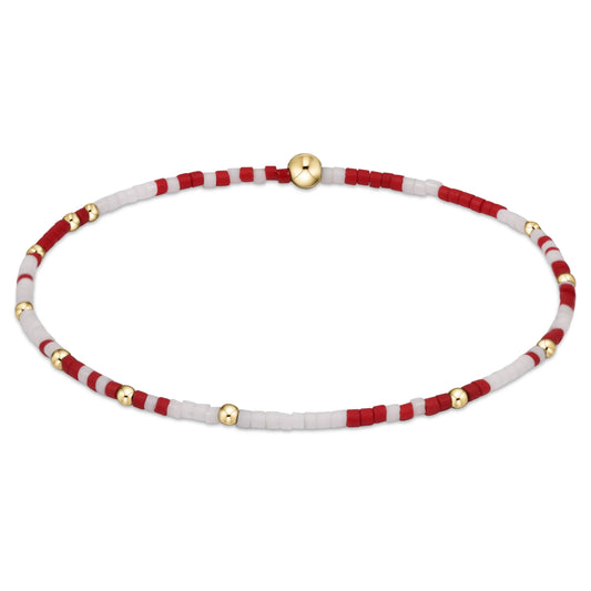 enewton 6.25" Gameday Hope Unwritten Bracelet - Crimson White