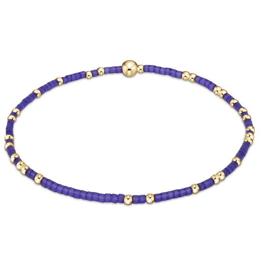 enewton 5.5" egirl Gameday Hope Unwritten Bracelet - Purple