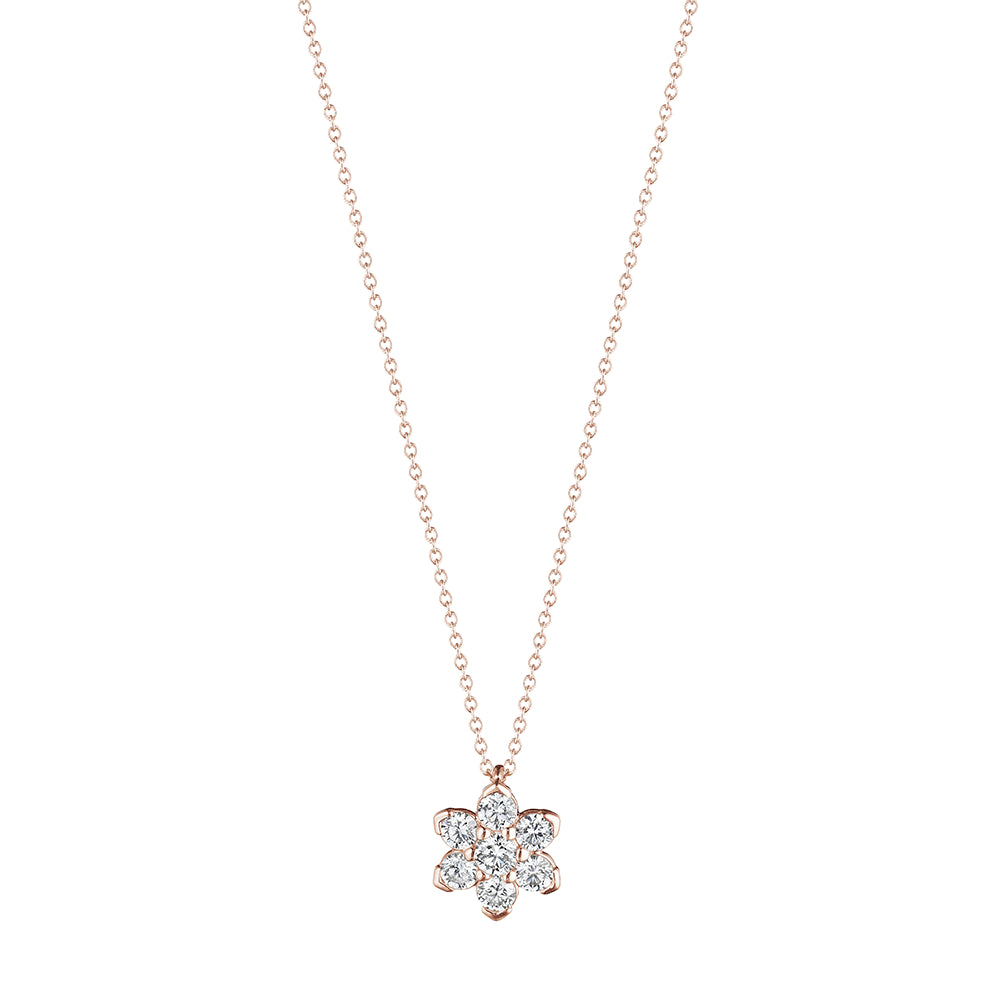 Verragio 18k Gold Medium Star Diamond Pendant Necklace